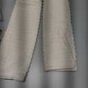 BEDELITE Fluffy Faux Fur Body Pillow Cover with Zipper, Luxury Plush 3D Striped Pillow Cover 20x54 Inches, Super Soft and Cozy Long Body Pillow Pillowcase for Bed Sofa Couch Room Decor(Cream White)