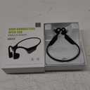 Bone Conduction Headphones 15H Playtime, IPX6 Waterproof Bone Conduction Earbuds, Open Ear Headphones Bluetooth 5.3 Wireless Earbuds Sport Headphones with Mic Sweatproof Headset for Running, Cycling