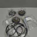 Upgraded Dryer Repair Kit Includes 134715900 Drum Support Roller(4pcs),137315300 Dryer Belt(1pc),134793500 Idler Pulley(1pc) & 131601000 Spring Idler (1pc) for Elec-trolux and Frig-ida-ire