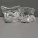 100 Pcs Plastic Pouches Bulk Clear Juice Bags Squeeze Pouches Plastic Leak Proof Bags with Funnel for Party Favors (1.7 oz/3.5 oz/8oz)