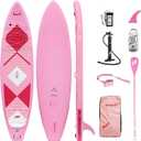 FREESUN Voyage 11’ x 32” Inflatable Stand Up Paddle Board, Stable Touring SUP for Long-Distance Cruising & Family,Heat-Fusion iSUP with Camera Mount,Extra Large EVA Pad for Dogs/Kids,Blue