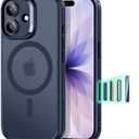 ESR for iPhone 17 Case, Camera Control, Compatible with MagSafe, Shockproof Military-Grade Protection, Magnetic Phone Case for iPhone 17, Classic Hybrid Case, Frosted Blue