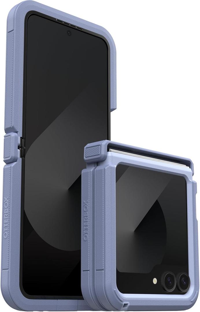 OtterBox Defender XT Case for Samsung Galaxy Z Flip7 FE/Z Flip6, Shockproof, Drop Proof, Ultra-Rugged, Protective Case, 4X Tested to Military Standard, for Foldable Phones, Purple