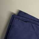 TOPDesign 2-Pack Canvas Tote Bags with Magnetic Snap, Reusable Grocery Shopping Bags, DIY Your Creative Designs (Blue)