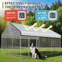 SUNNY GUARD 99% Aluminum Sun Shade Cloth, 20x30FT Heat Reflective Tarp
