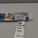 PERLESMITH Tilting TV Wall Mount Bracket Low Profile for Most 23-60 inch LED LCD OLED, Plasma Flat Screen TVs with VESA 400x400mm Weight up to 115lbs, Fits 16" Wood Stud (Black)