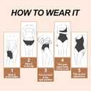 Strapless Shapewear for Women, Tummy Control Triangle Bodysuit, Body Shaper Tank Top L