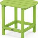 POLYWOOD SBT18LI South Beach 18" Outdoor Side Table, Lime