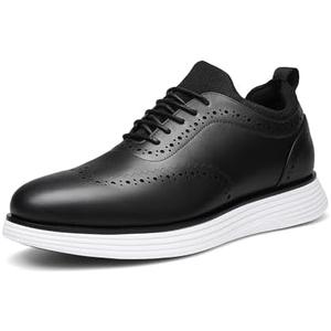 Bruno Marc Men's MaxFlex Dress Sneakers Oxfords Casual Wingtip Brogue Shoes, Size 11