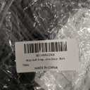 Rtizon Shag Area Rug for Bedroom, 4x6 Feet Fluffy Rugs for Girls Boy's Bed Bedside, Plush Carpet with Non-Slip Bottom for Living Room Office Dorm Nursery Room, Black