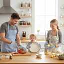 Cut Resistant Gloves, Level 5, Non-Slip Grip, Machine Washable, for Kitchen, Oyster Shucking, Woodworking (Grey(female))