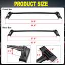 Roof Rack Crossbars Compatible with Honda CRV CR-V 2007 2008 2009 2010 2011