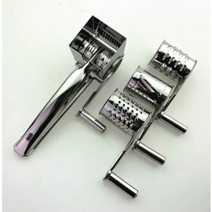 Creative Stainless Steel Labor-saving Hand-cranked Cheese Planer Multi-function Kitchen Cheese Grating Ginger Garlic Grating Grinder