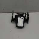 Solar Shed Light Outdoor Indoor Upgrade 1200LM 174LED 4 and 1 Heads Motion Sensor Pendant Light, Solar Lights with 5 Lighting Modes Remote Control IP65 Waterproof for Barn Patio Gazebo Shop (Black)