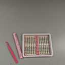 Short Lash Clusters Kit 8-12MM Natural Lash Extension kit Invisible Band Eyelash Clusters Wispy Cluster Eyelash Extensions C Curly DIY Cluster Lashes Bond and Seal Tweezers by Lvmixwig