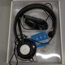 New bee USB Headset with Microphone for PC Computer Headset, Single Ear Noise Cancelling Mic, Call Center Wired Headphone with 3.5 mm/USB/Type C for Skype Zoom Tablet Laptop