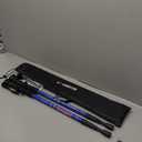 Aihoye Hiking Trekking Poles, 2 Pack Collapsible, Lightweight, Anti Shock, Walking Sticks, Adjustable Hiking Pole for Men and Women (blue)