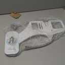 SAMODRA Bidet Attachment, Non-Electric Cold Water Bidet Toilet Seat Attachment with Pressure Controls, Retractable Self-Cleaning Dual Nozzles for Frontal & Rear Wash - Black