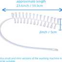 2 x Washing Machine Cleaning Brush, Washing Machine Brush Washing Machine Cleaner Front Load Washer Cleaner Brush Load Washer Cleaner Drum Washing Machine Brush Washing Machine Cleaning Tools 4pcs