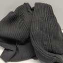 Women's Oversized Cardigans Sweater Long Coat Knit Fall Winter Cozy Outfits with Pockets (X-Large, Black)