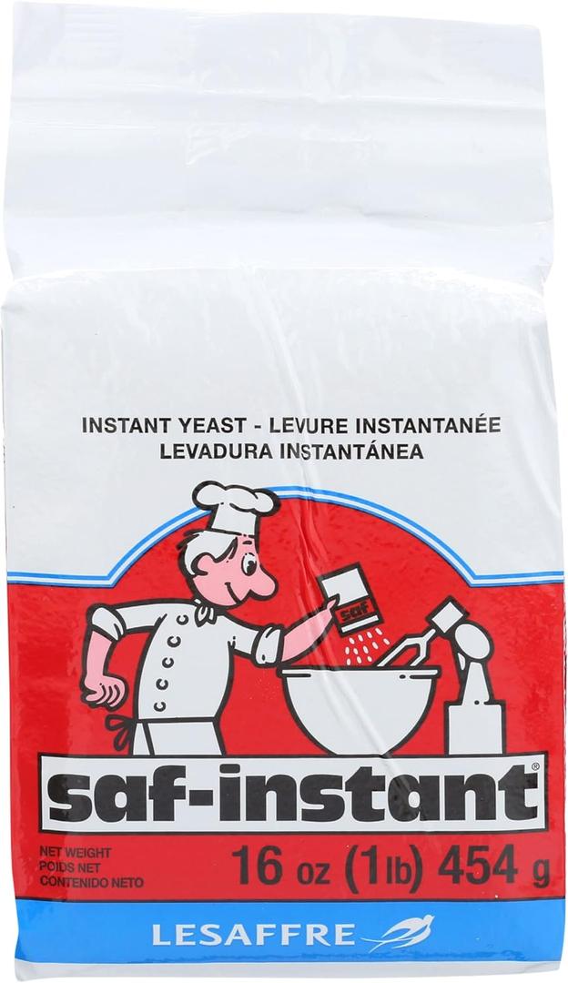 3 x Saf Instant Yeast, 1 Pound Pouch