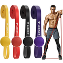 LEEKEY Resistance Bands Set for Pull-Up Assistance & Full-Body Training, Multi-Level Exercise Bands with Bag for Home Workouts, Physical Therapy, Strength Training (Men/Women)