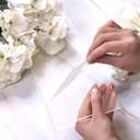 UNIQOOO 10 Pack Acrylic 8x10 Clear Arch Table Sign for Wedding with Holders, 1/8 in Thick, DIY Blank Arch Sign Sheet Perfect for Decoration, Party,Anniversary, Event, Stand Included