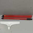 ROBERTS 12" Carpet Rake and Groomer with 51" Handle