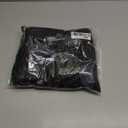 HBQ Women's Pullover Sweater Dress Casual Turtleneck Ribbed Long Lantern Sleeve Mini Knit Dresses 2025 Fashion (Black)