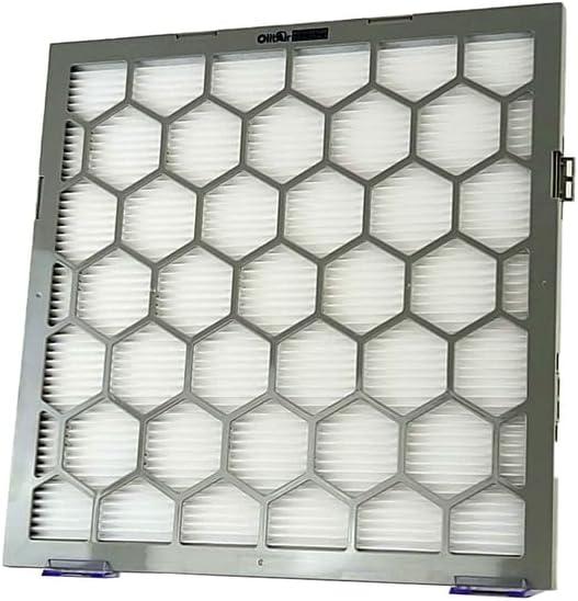 Air Filter - OlitAir Furnace/HVAC/Air Condition, 20 x 20 x 1, MERV Rating 8-5-Pack with Reusable ABS Plastic Frame - Pleated, PET/PP