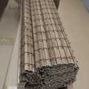 UNISHADES Cordless Bamboo Roman Shades for Windows, Blinds Size (30.5" W 64" H) Colour (Highfield Teak)