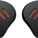 Fosi Audio IM4 Open-Back IEM Earphones, in Ear Monitor Wired Earbuds, 10mm Single Dynamic Driver, IEMs for Audiophiles, Gaming and Studio, 3.5mm 2-Pin 0.78mm Detachable Cables, N52 Dual Magnets (BLACK)