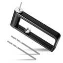 Adjustable Sheet Metal Hole Cutter w/ 2 Drill Bits, 2 to 12" Sheet Metal Hole Saw Circle Cutter for Duct/HVAC/Ductwork/Roofing/24ga Steel and 26ga Stainless