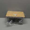 Spospo Trash Bag Holder with Bamboo Lid, Stackable Trash Bag Dispenser, Extra Large Storage for Kitchen Laundry Room Under Sink (1 Pack)