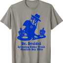 Funny Hanukkah Teen Mens Gift Chanukah DJ Dr. Dreidel Party T-Shirt, L