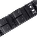 NewYall Front Driver Side Power Window Switch for Toyota Camry 2009-2011, Land Cruiser 2008-2015, Prius 2010-2015, Venza 2009-2015, Lexus CT200h 2011-2014 Without Auto Up Down