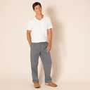 Amazon Essentials Mens Straight-Fit Woven Pajama Pant with Pockets (XL)