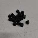 MECCANIXITY 20pcs T-Shaped Silicone Plugs 13mm 1/2 Inch Dia Snap in Plug Hole Seal Cover Round Rubber Stopper for Kitchen Rubber Bulkheads Waterproof Sealing Plugs Black