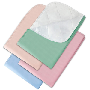 Incontinence Bed Pads  4 Pack 18” x 24” Reusable Waterproof Mattress Protectors  Highly Absorbent, Machine Washable  for Children, Pets and Seniors  Assorted Colors  Royal Care