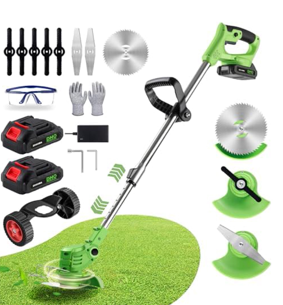 Cordless Lawn Trimmer Weed Wacker - GUIFIN 21V Lawn El Salvador
