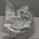 1inch 25ft Electrical Conduit Kit,Liquid-Tight Conduit and Connector Kit with 5 Straight and 3 Angle Fittings Included,Flexible Non - Metallic Electrical Conduit(1" Dia, 25 Feet)