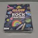 Dan&Darci Kids Rock Painting Kit - Glow in The Dark - Arts & Crafts Gifts for Boys and Girls Ages 6-12 - Craft Activities Kits - Creative Art Toys for 6, 7, 8, 9, 10, 11 & 12 Year Old Kid