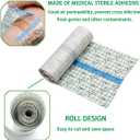 Flatoedu Tattoo Aftercare Bandage Roll 6" x 2 Yard - Waterproof Transparent Film for Tattoo Initial Healing and Skin Repair Adhesive Tattoo Supply Wrap