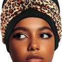 Swim Turban Waterproof Silicone Lined Swim Cap Long Hair Swim Caps for Women Youth - Large Swim Caps