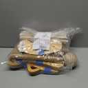 Cat Scratch Pad with Replacement Scratching Felt, Large Cat Scratcher Bed Hammock Lounge for Scratching Pad, Protects Furniture, Kittens Gifts (Burlywood)