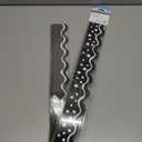 BARKER CREEK Double-Sided Scalloped Border, Happy Black, for Bulletin Boards, Reception Areas, Halls, Break Rooms, Office, School, Home Learning Decor, 2.25 x 39 (999)