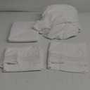 CGK 
Bed Sheets Set of 4 White Full