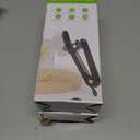 2 x Cherry Pitter Tool Cherries Pitter Stainless Steel Rod for Making Cherry Jam with Lock Design(Black)