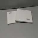 2 x 39 Inch Wall Cord Hider Self-Adhesive Flexible for TV Home Audio RG6 Coaxial Cable, PVC Cable Concealer for Home and Office, Cover Cable Raceways, White (1 M)