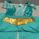 Disney Princess Jasmine Deluxe Costume, Officially Licensed Disney Princess Adult Costume (Large, Turquoise)